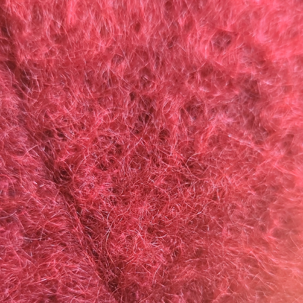 Plum Wool Button-Up Jacket - Picture 2 of 3